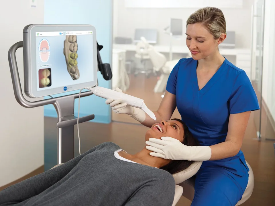 Digital dental scan for Invisalign treatment in Dublin